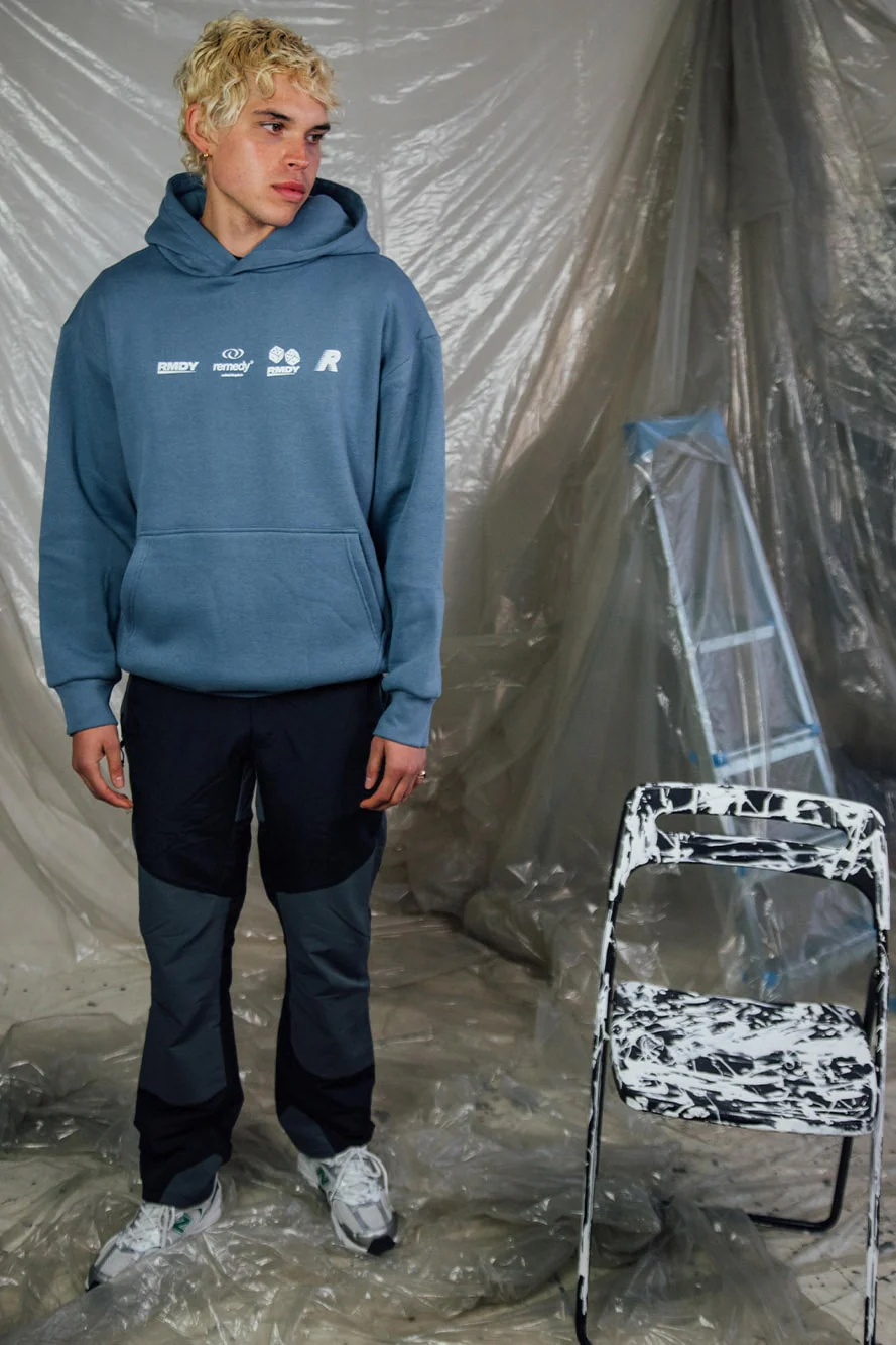 Petrol Blue Dice RMDY Hoodie