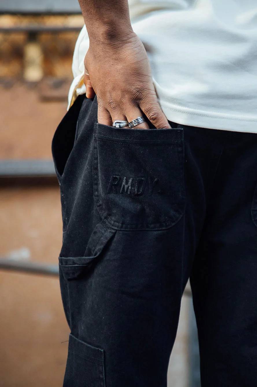 Black Carpenter Cargos