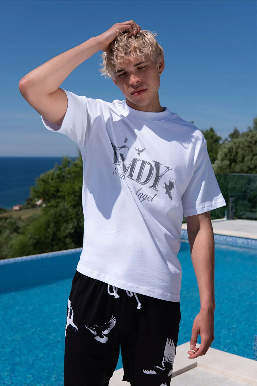 White Dove Graphic Tee