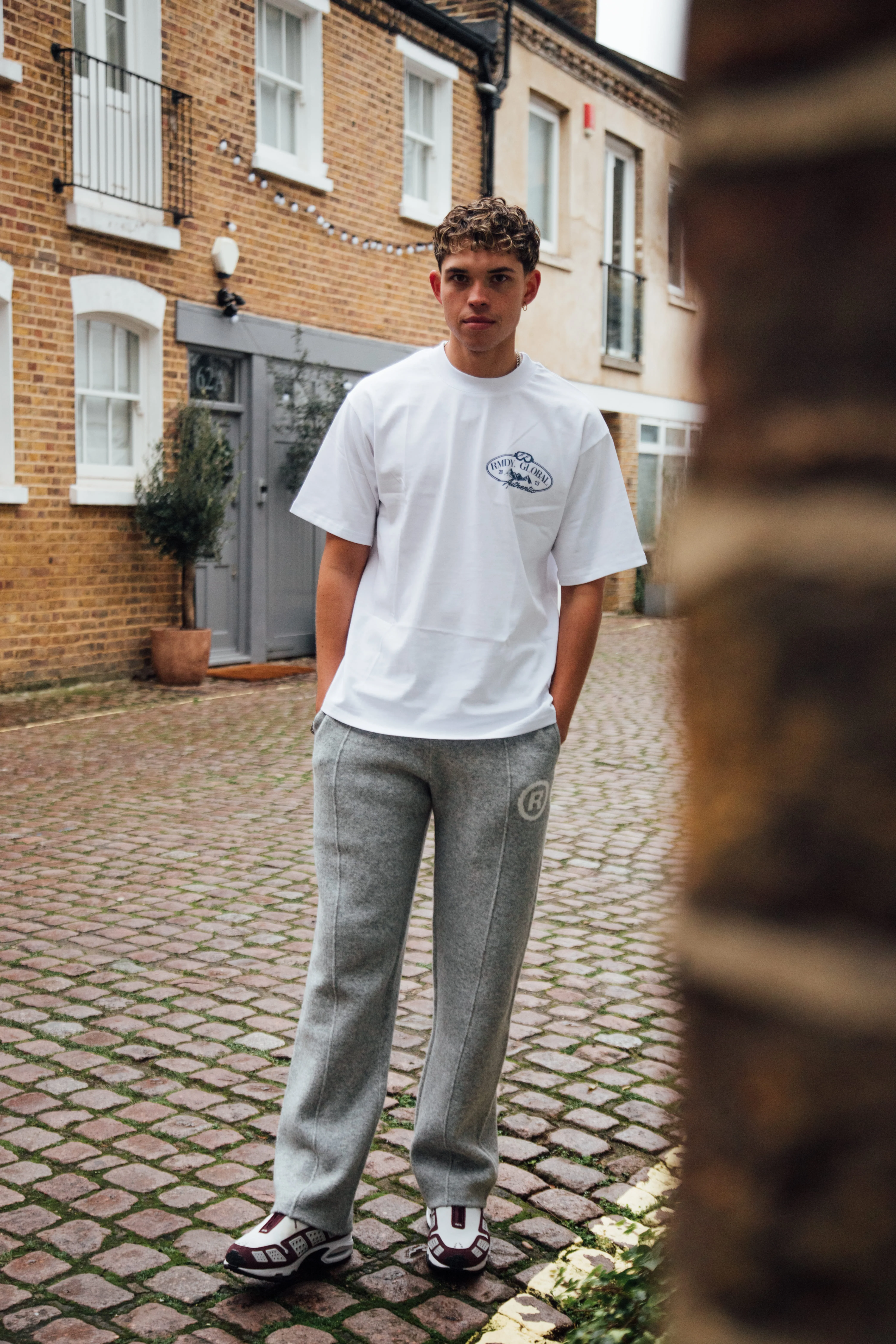 Grey Knit RMDY. Studios Joggers